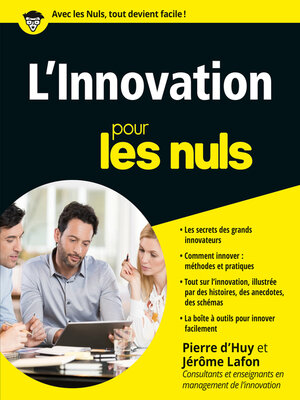 cover image of L'innovation pour les Nuls